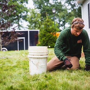 Thumbnail of Worker in Grass
